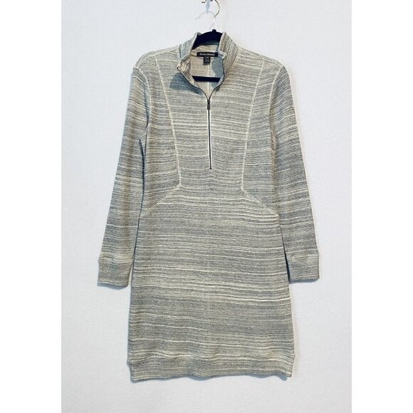 Tommy Bahama Dresses & Skirts - Tommy Bahama Dress Womens Small Salt Meadow Waffle Half Zip Heather Gray Boho